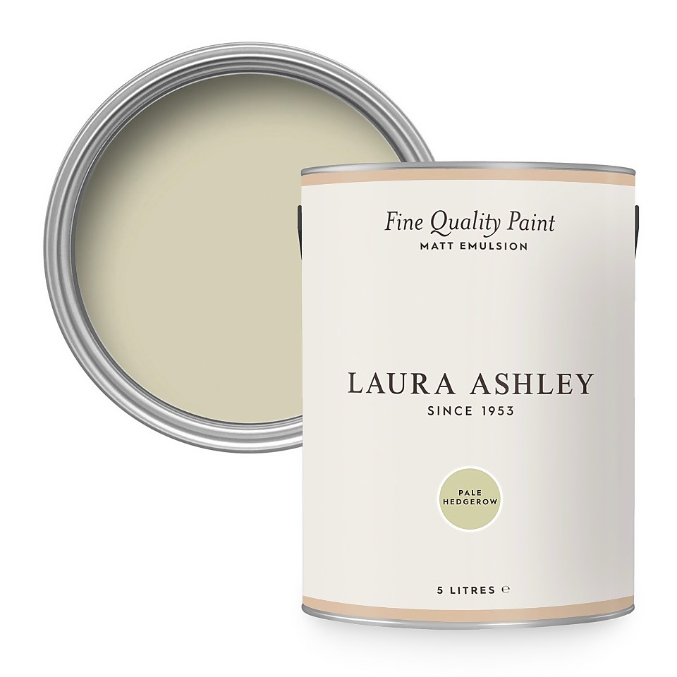 Laura Ashley Matt Emulsion Paint Pale Hedgerow - 5L