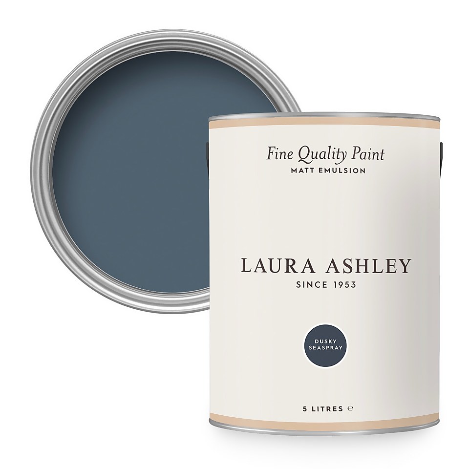 Laura Ashley Matt Emulsion Paint Dusky Seaspray - 5L