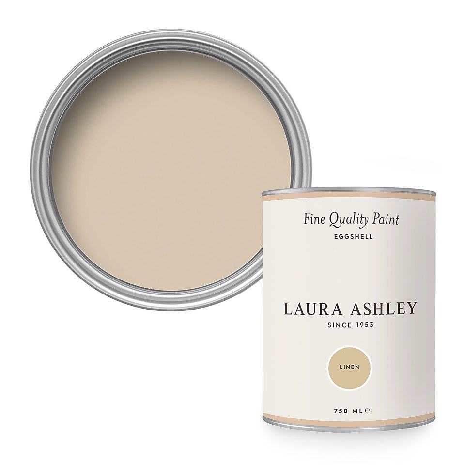 Laura Ashley Eggshell Paint Linen - 750ml