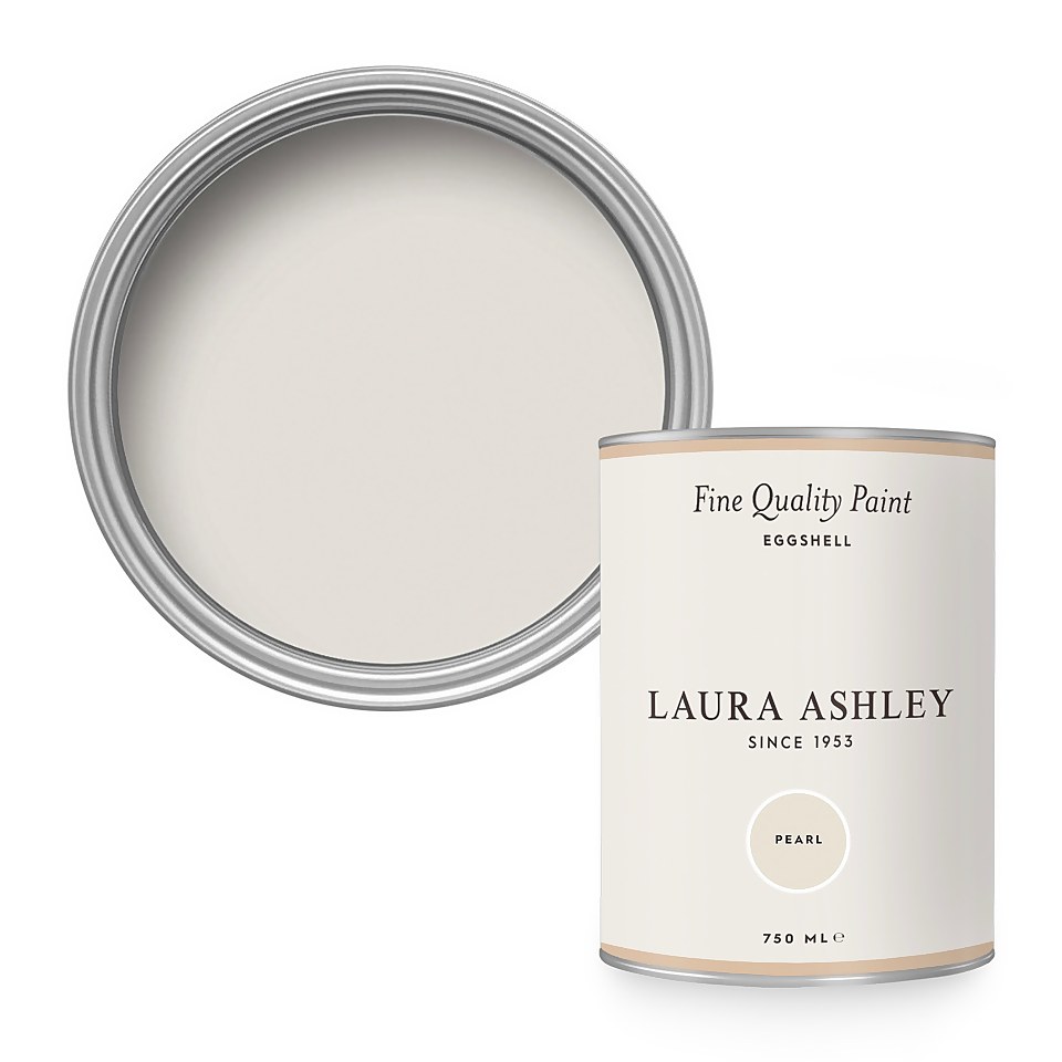 Laura Ashley Eggshell Paint Pearl - 750ml