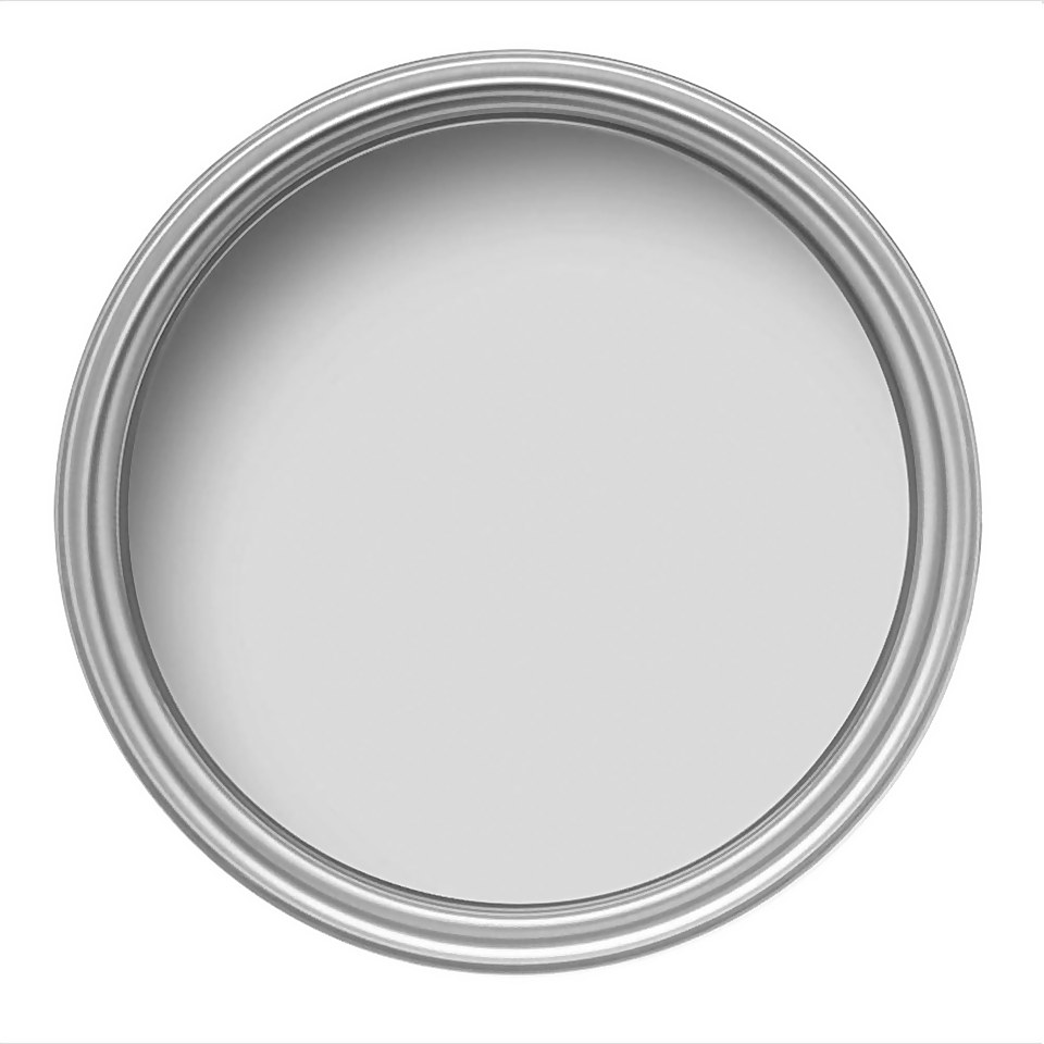 Laura Ashley Eggshell Paint Sugared Grey White - 750ml