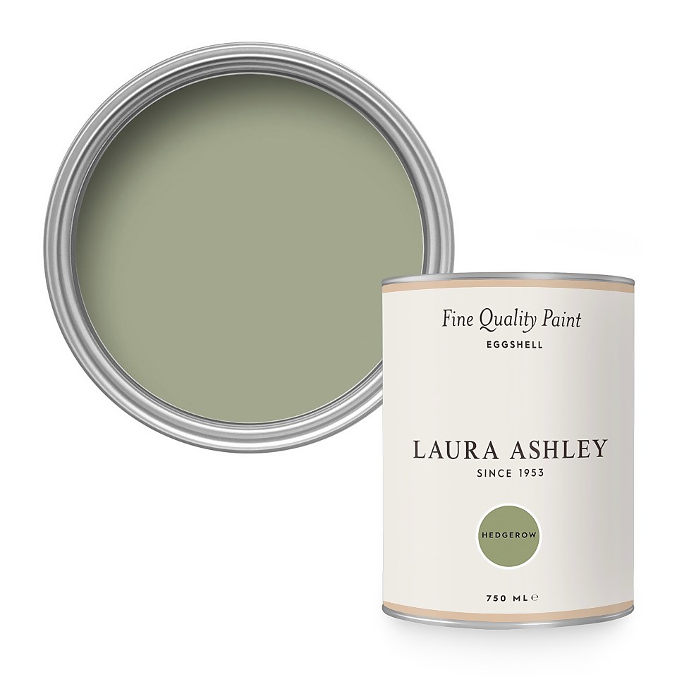 Laura Ashley Eggshell Paint Hedgerow - 750ml