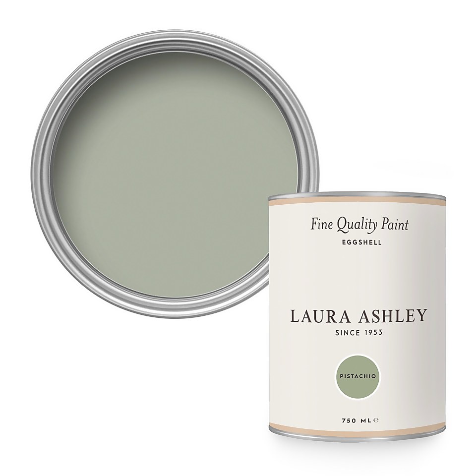 Laura Ashley Eggshell Paint Pistachio - 750ml
