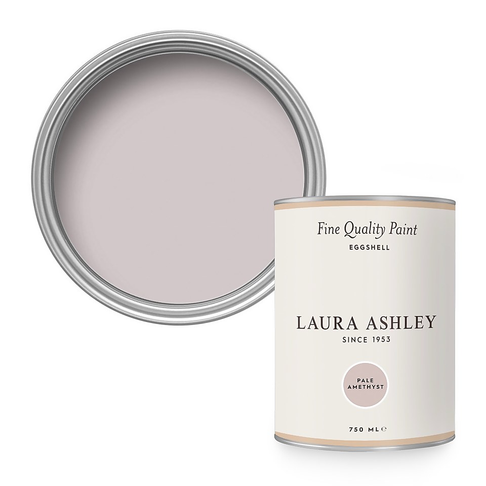 Laura Ashley Eggshell Paint Pale Amethyst - 750ml