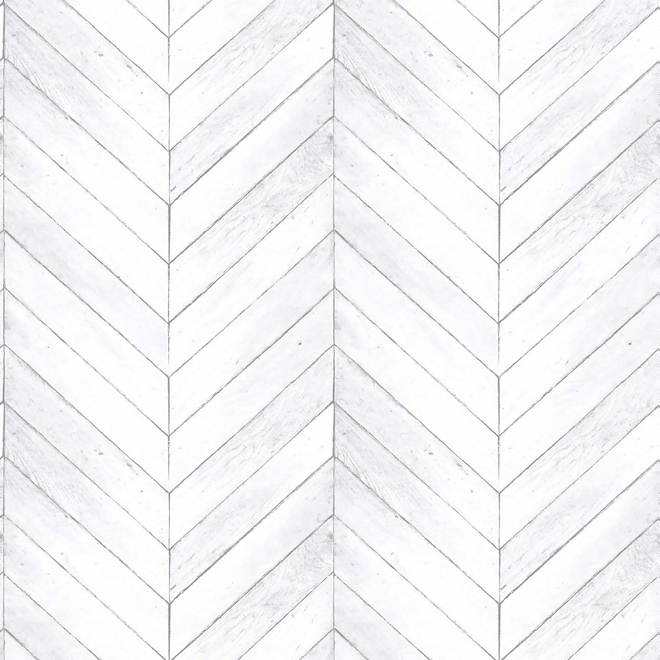 Organic Textures Chevron Wood Grey Wallpaper Sample
