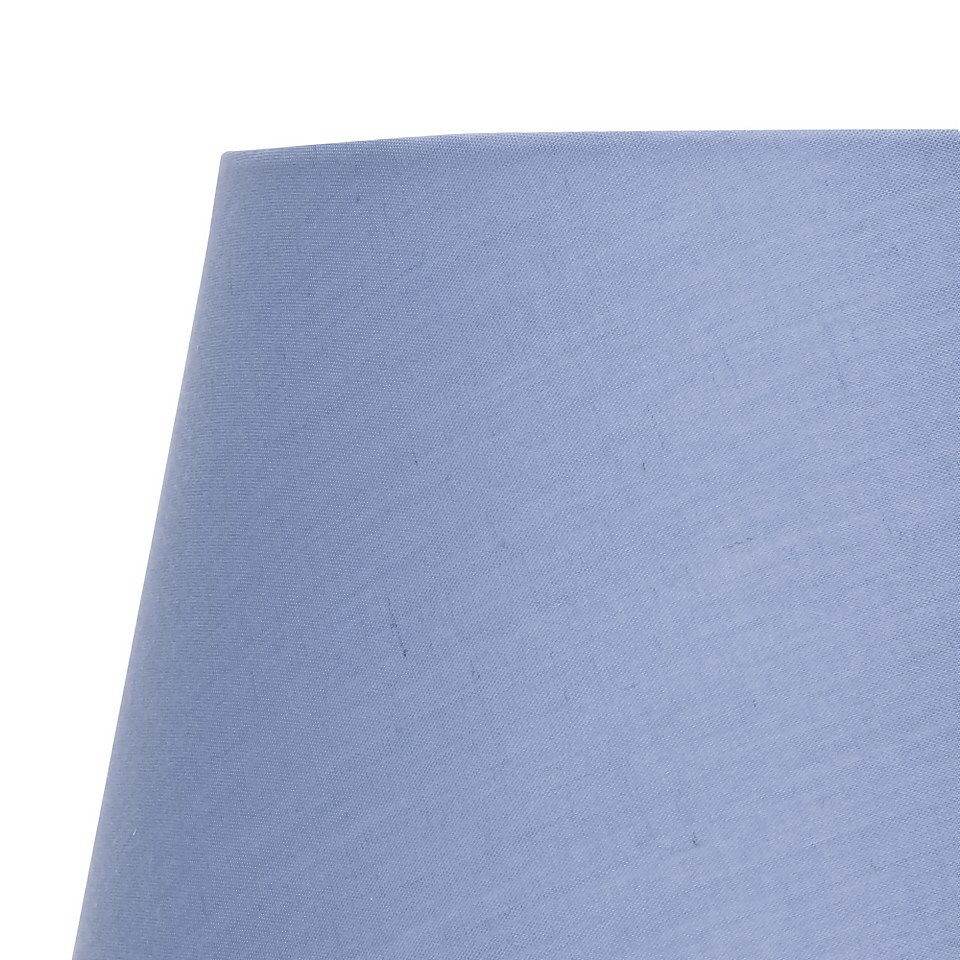 Clyde Blue Taper Shade - 20cm