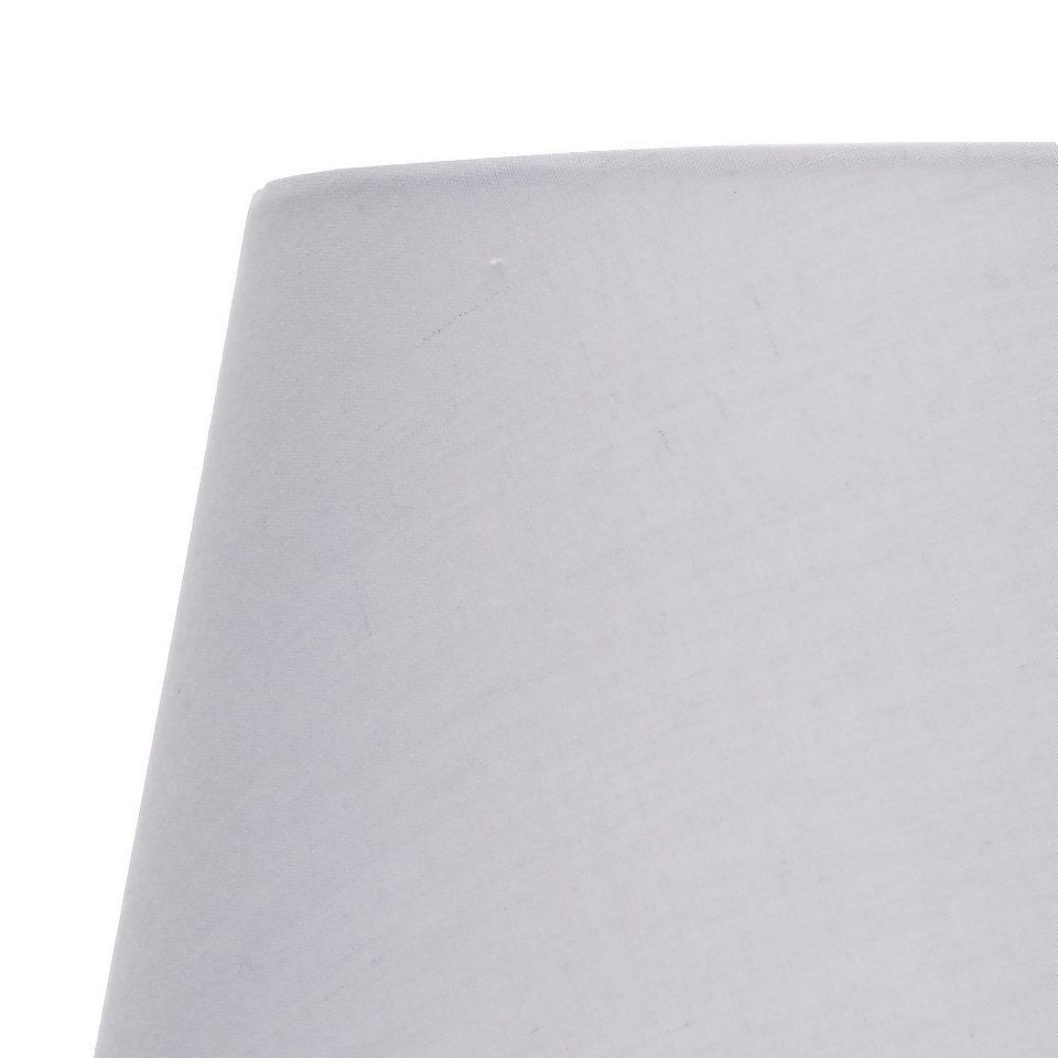 Clyde Grey Taper Shade - 30cm