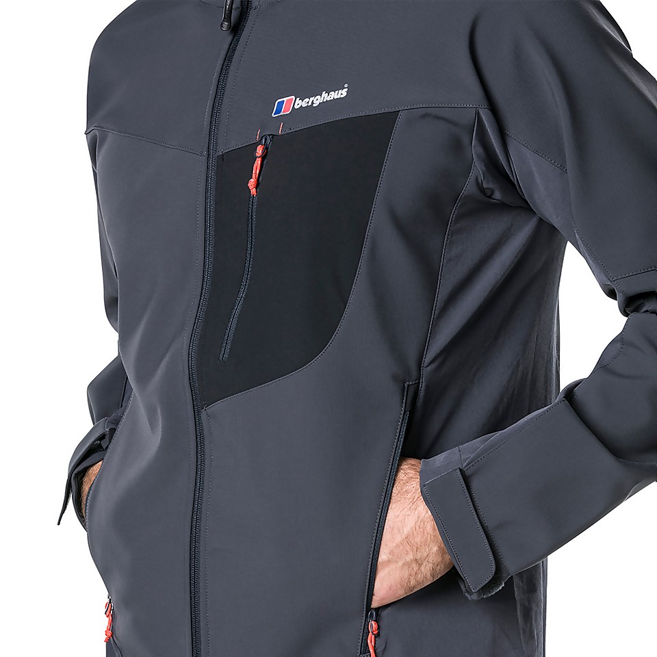 Men's Ghlas Softshell Jacket - Dark Grey