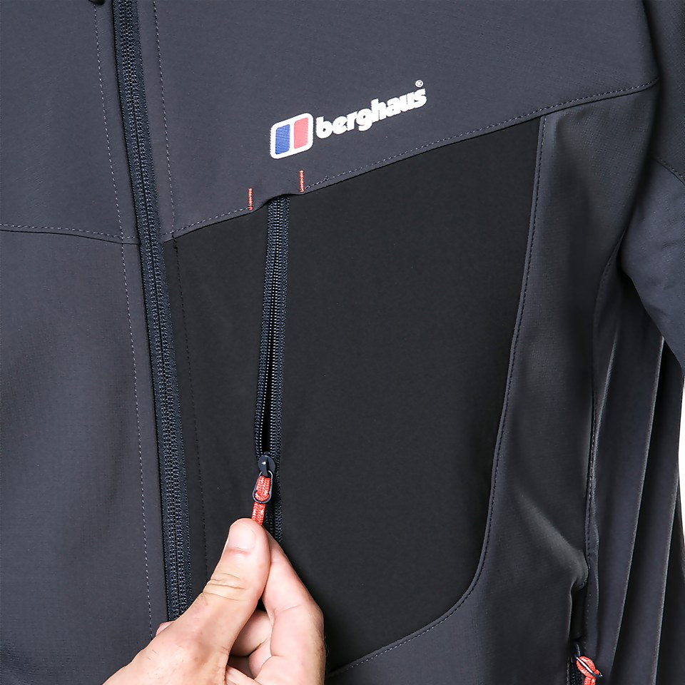 Men's Ghlas Softshell Jacket - Dark Grey