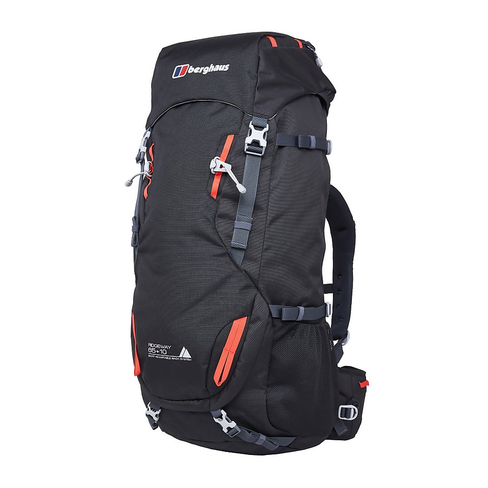 Ridgeway 65+10 Rucksack - Black