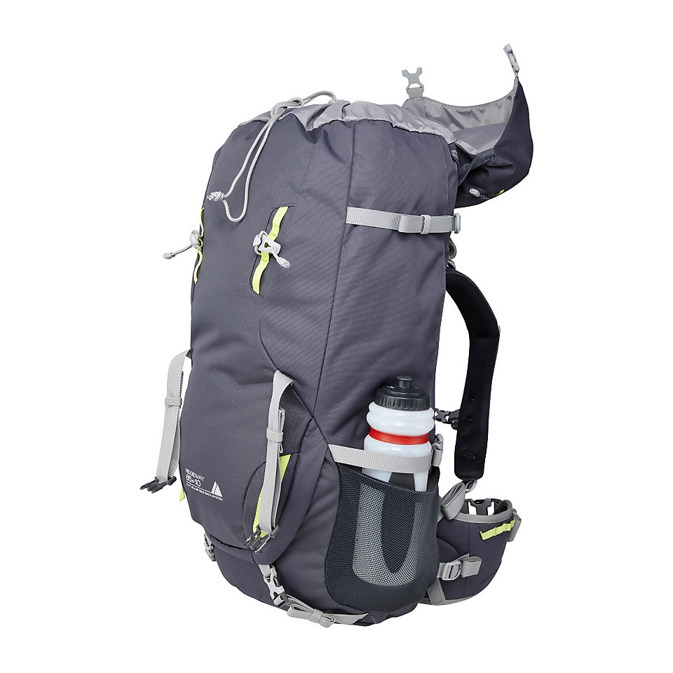 Ridgeway 65+10 Rucksack - Dark Grey / Green