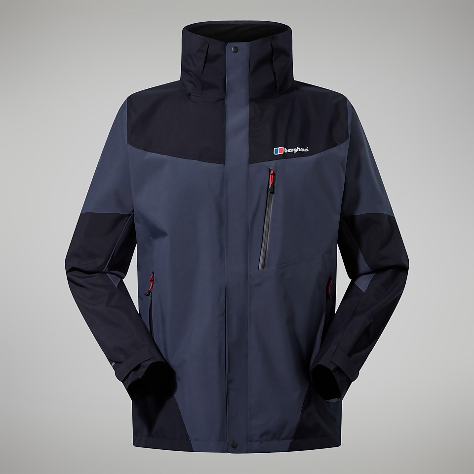 Men's Arran Jacket - Dark Grey/Black