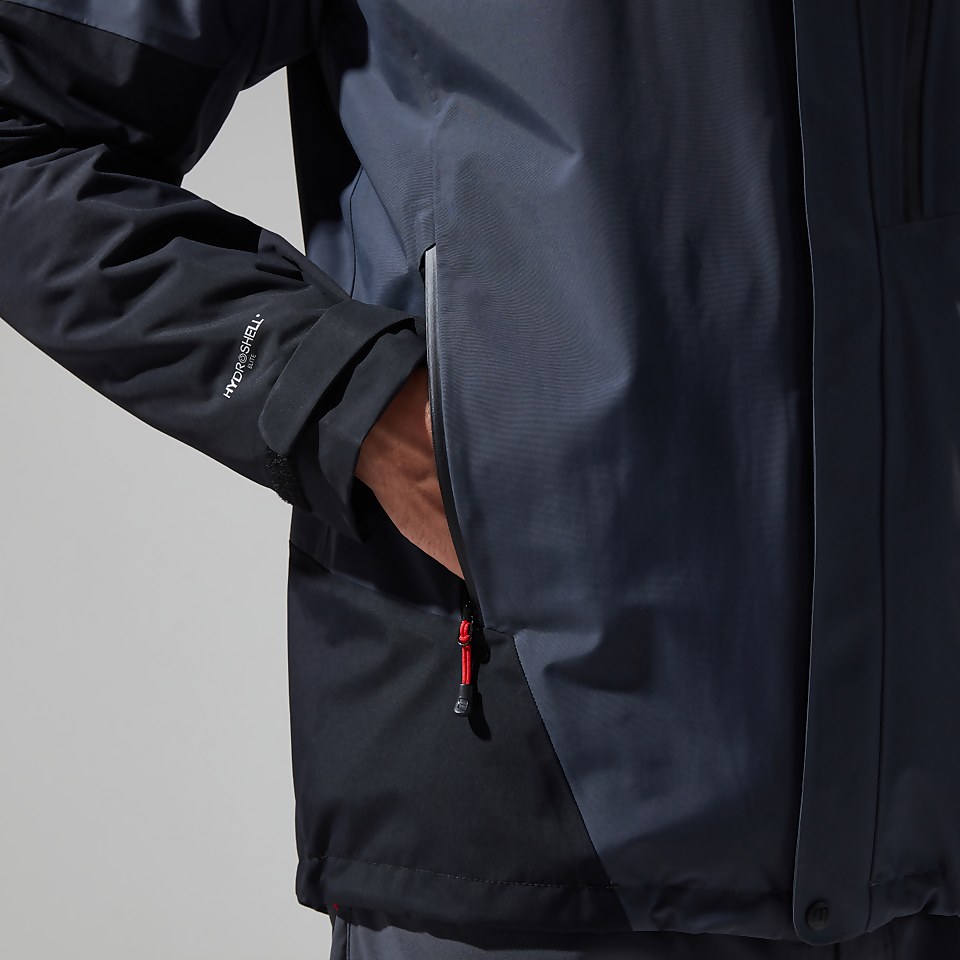 Men's Arran Jacket - Dark Grey/Black