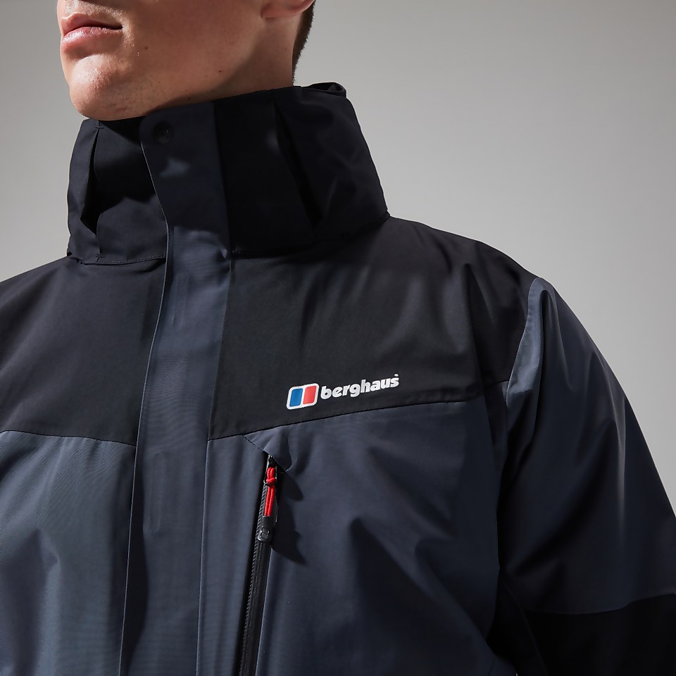 Men's Arran Jacket - Dark Grey/Black