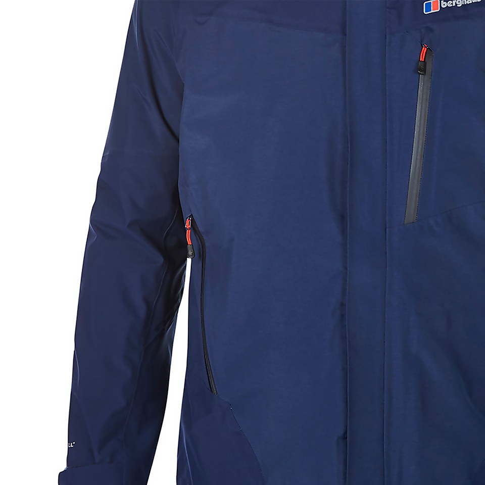 Men's Arran Waterproof Jacket - Blue