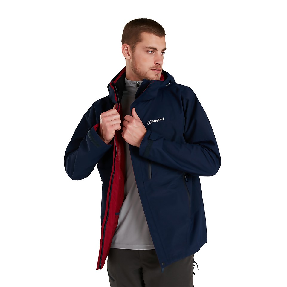 Men's Arran Waterproof Jacket - Blue