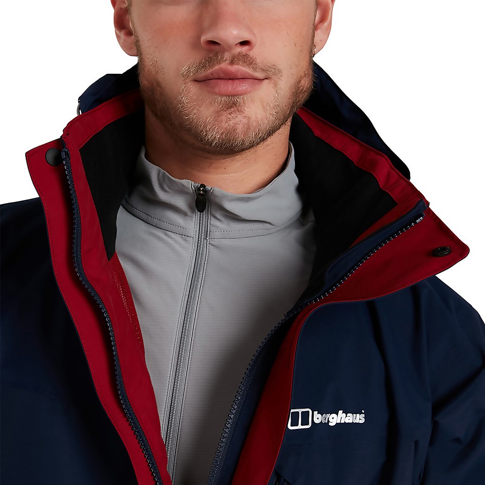 Men's Arran Waterproof Jacket - Blue