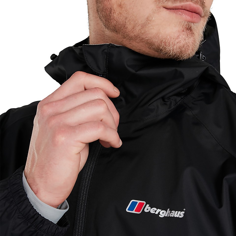 Men's Deluge Light Waterproof Jacket - Black