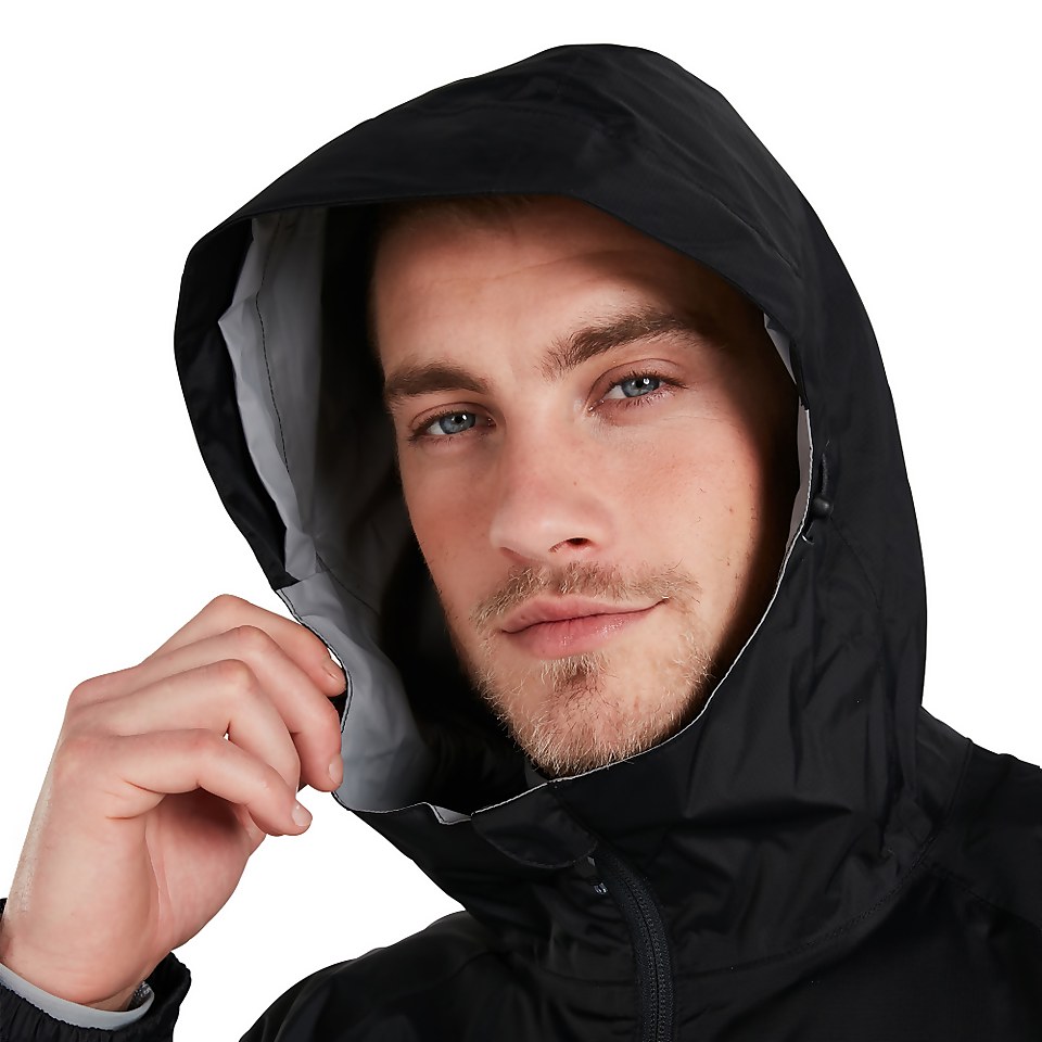 Men's Deluge Light Waterproof Jacket - Black