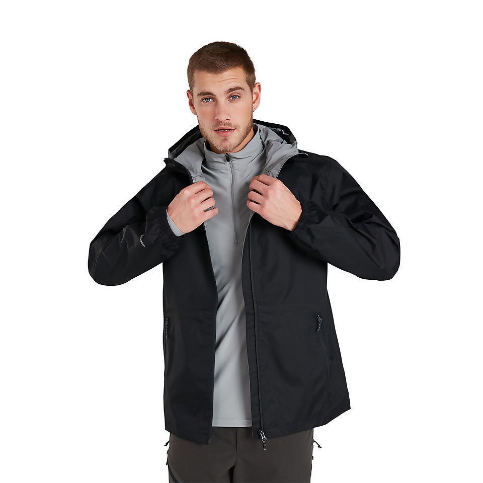 Men's Deluge Light Waterproof Jacket - Black