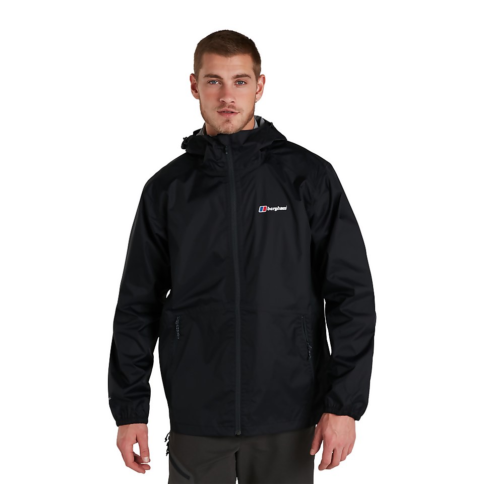 Men's Deluge Light Waterproof Jacket - Black