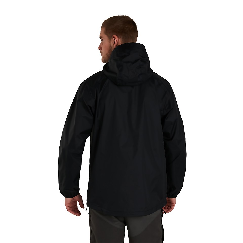 Men's Deluge Light Waterproof Jacket - Black