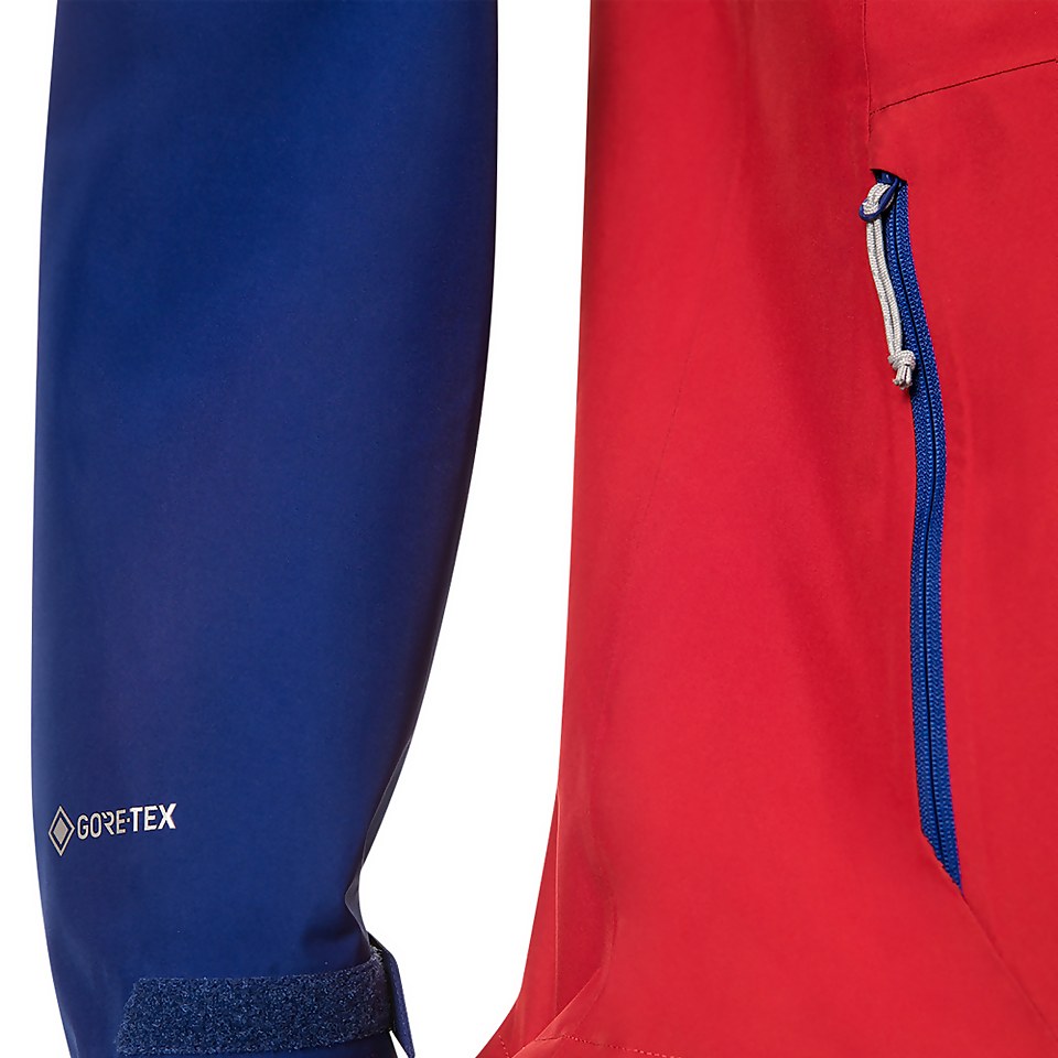 Men's Paclite 2.0 Waterproof Jacket - Red / Blue