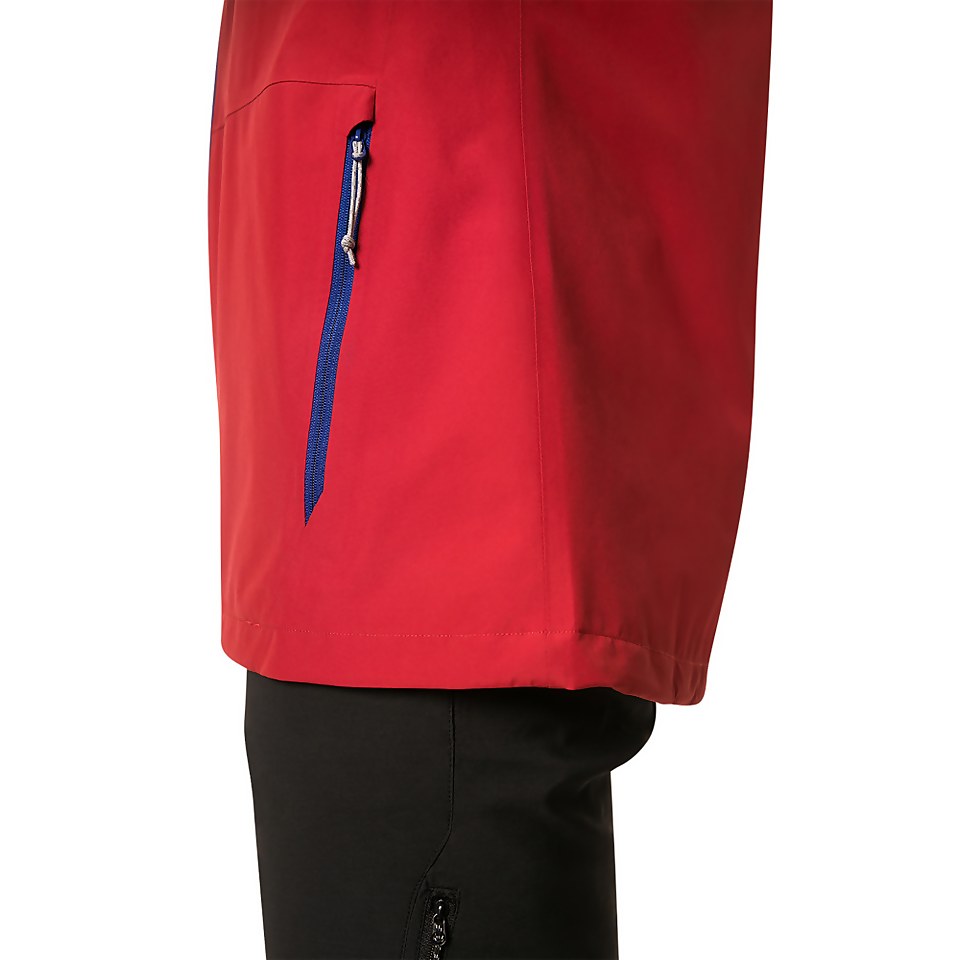 Men's Paclite 2.0 Waterproof Jacket - Red / Blue