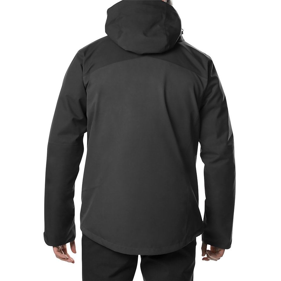 Men's Fellmaster 3In1 Waterproof Jacket - Grey / Black