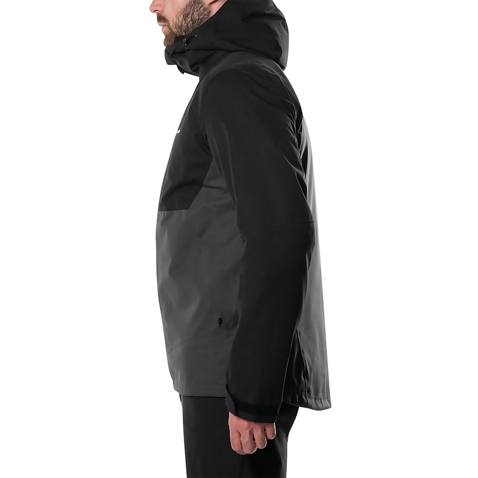 Men's Fellmaster 3In1 Waterproof Jacket - Grey / Black