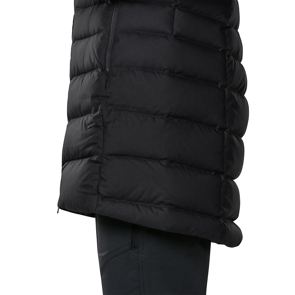 Women's Long Hudsonian Down Insulated Jacket - Black