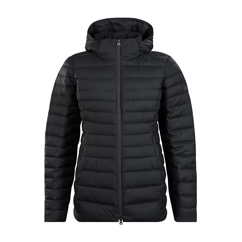 Women's Long Hudsonian Down Insulated Jacket - Black