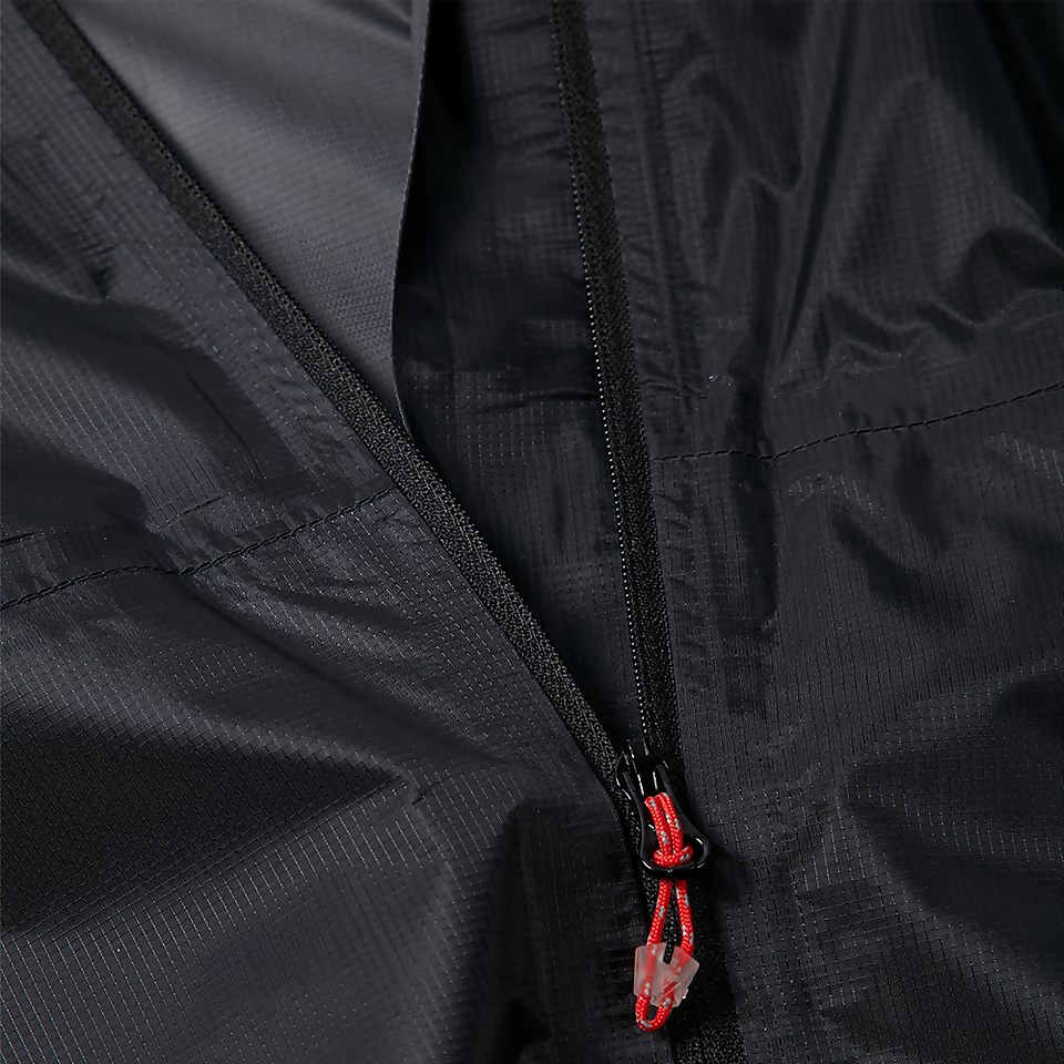 Men's Fast Hike Waterproof Jacket - Dark Grey/ Black