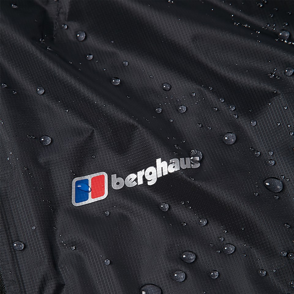 Men's Fast Hike Waterproof Jacket - Dark Grey/ Black