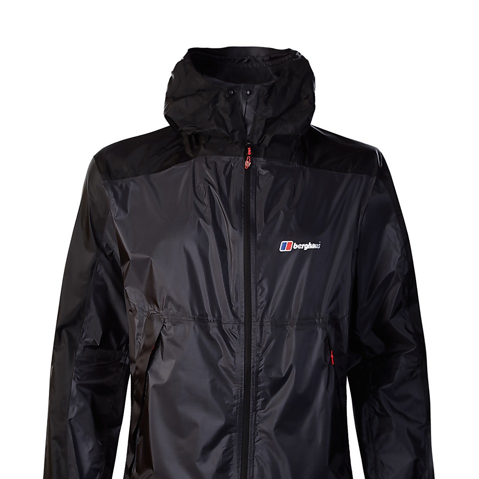 BERGHAUS FAST HIKE SHELL JKT AM DKGRY/BLK