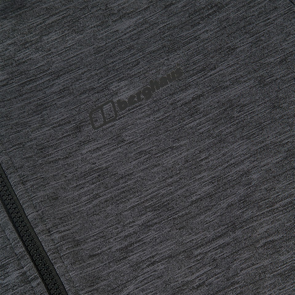 Men's Kamloops Hooded Fleece Jacket - Black / Grey