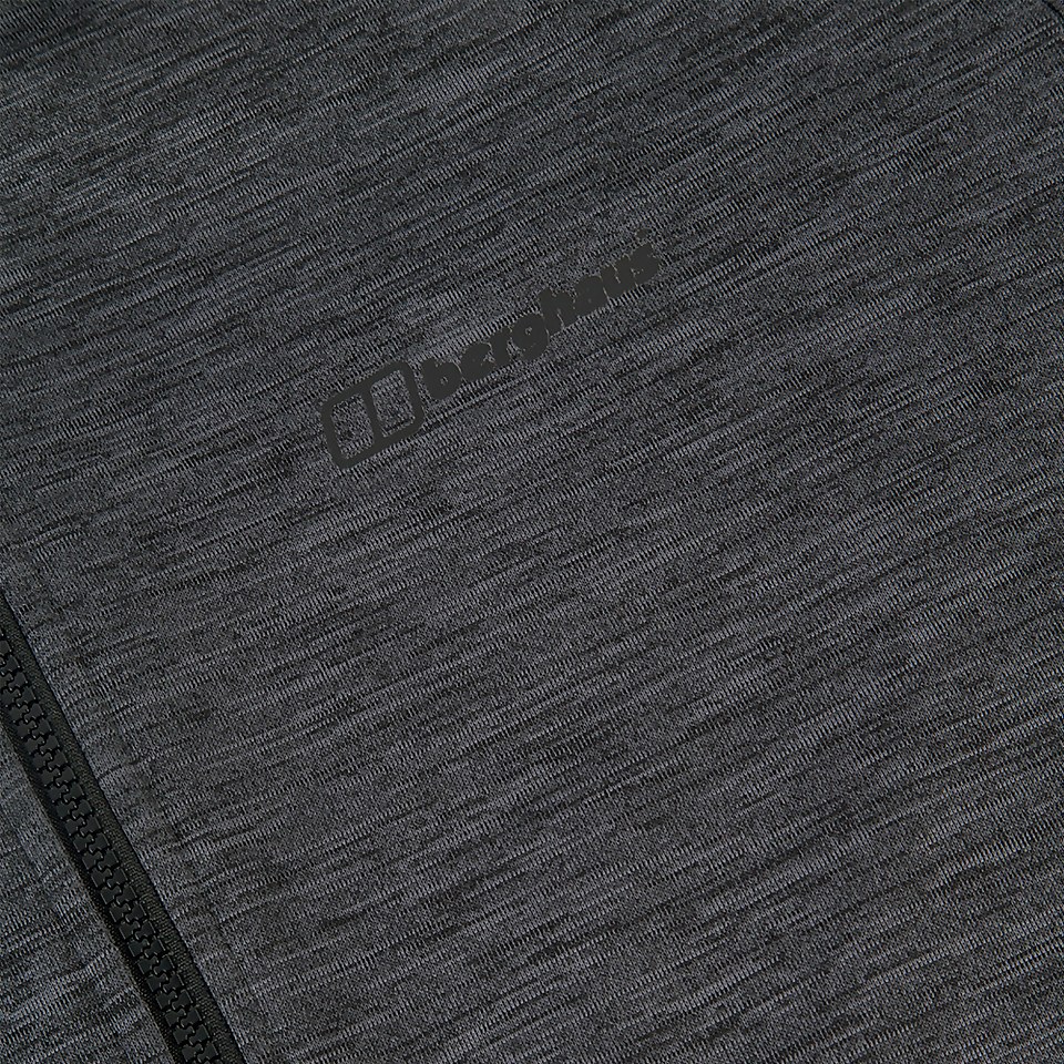 Men's Kamloops Hooded Fleece Jacket - Black / Grey