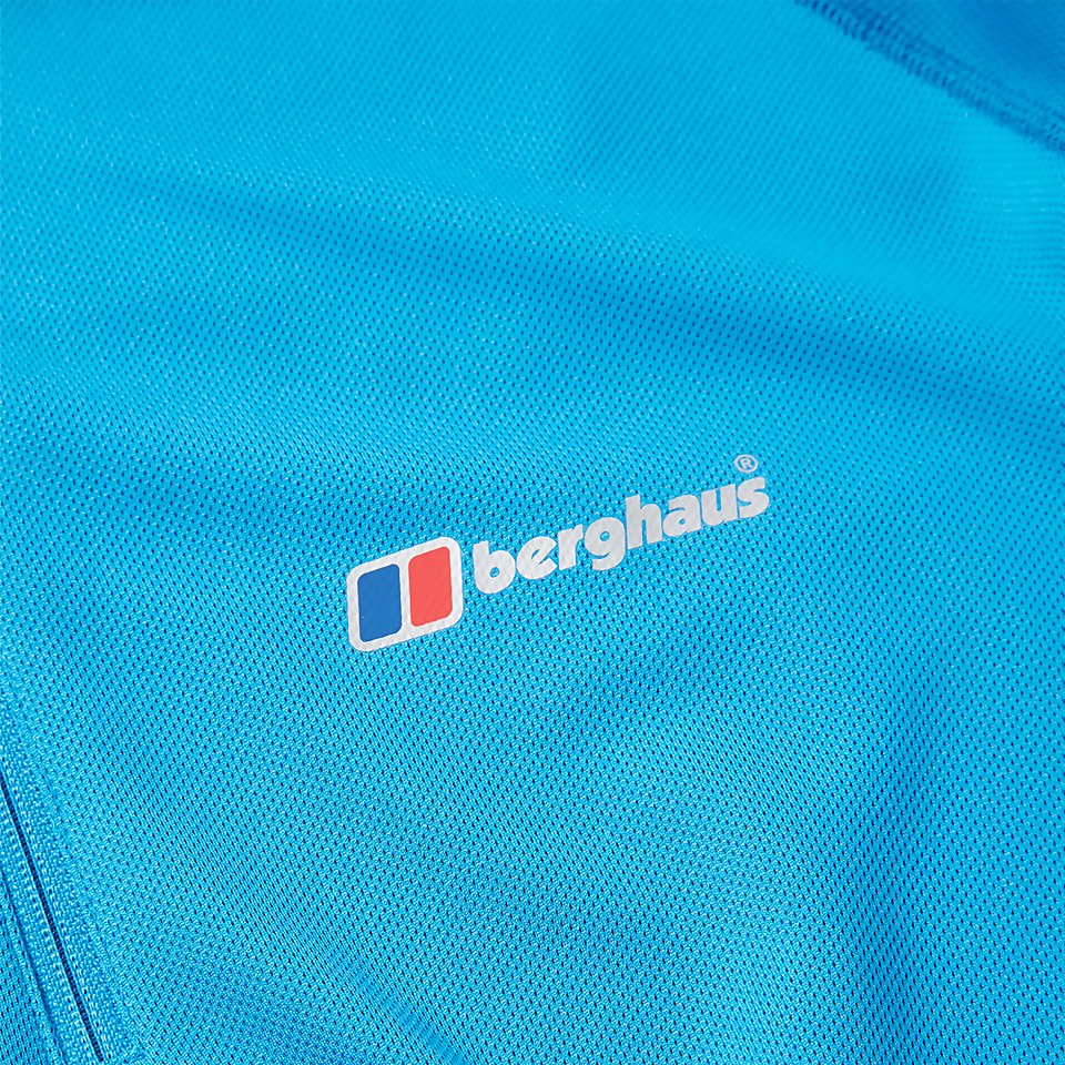 Men's Tech Tee Long Sleeve Zip 2.0 - Blue