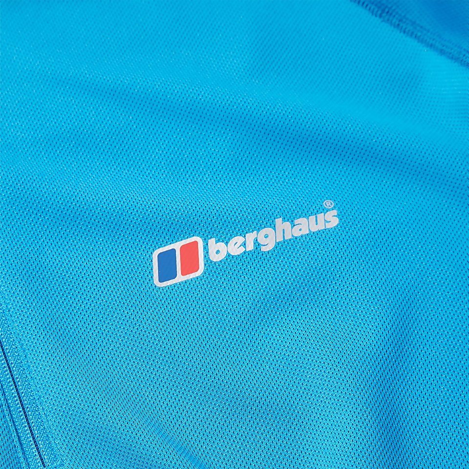 Men's Tech Tee Long Sleeve Zip 2.0 - Blue