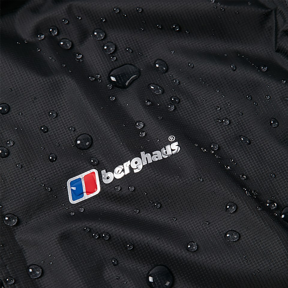 Women's Fast Hike Waterproof Jacket - Dark Grey/ Black