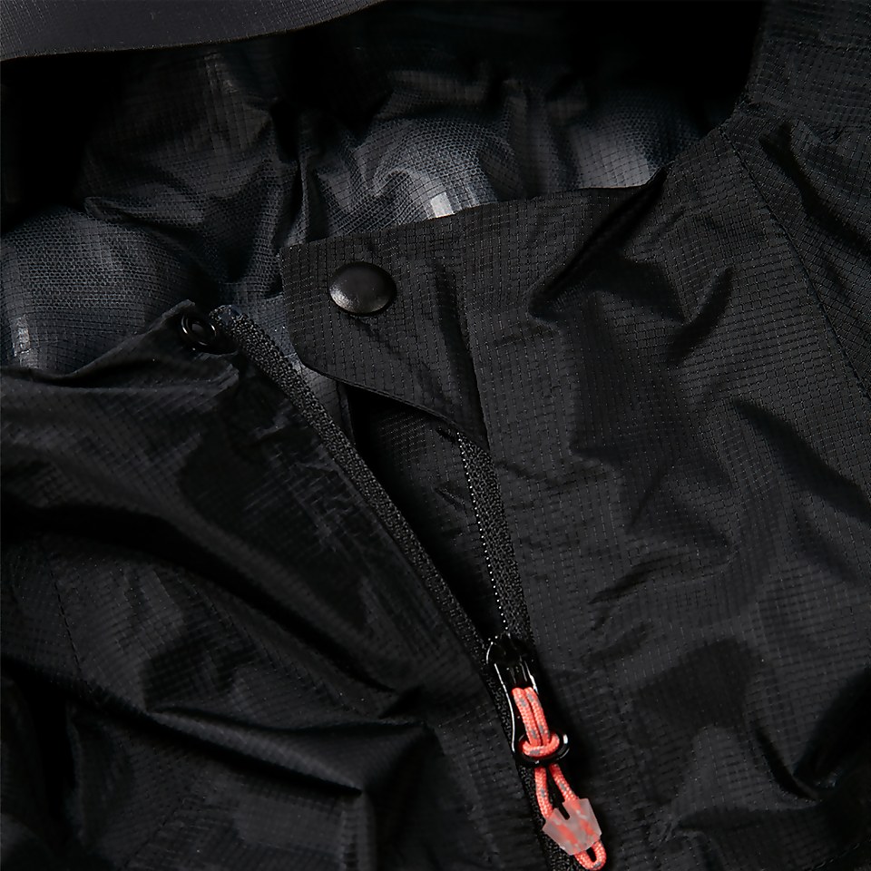 Women's Fast Hike Waterproof Jacket - Dark Grey/ Black