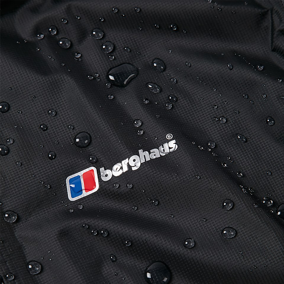 Women's Fast Hike Waterproof Jacket - Dark Grey/ Black