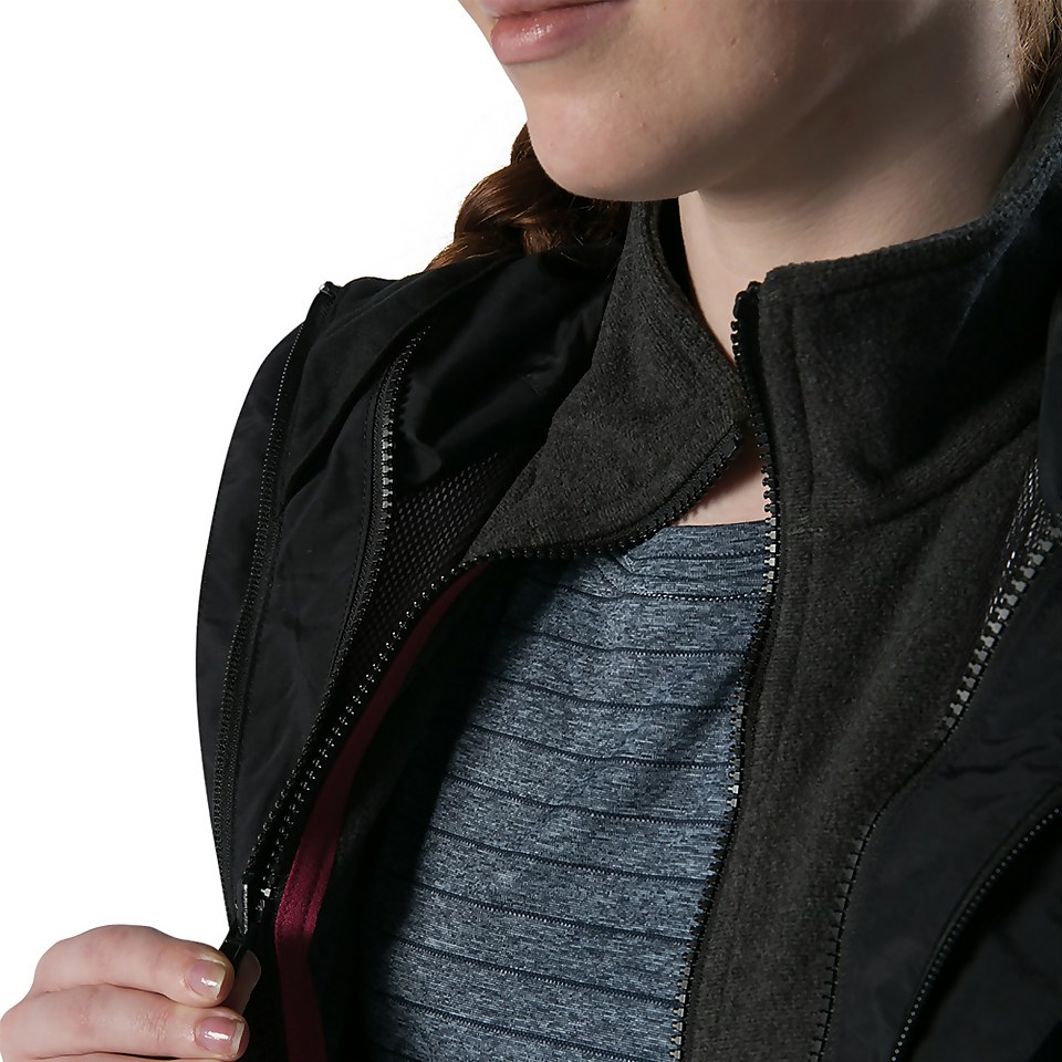 Women's Nalleru 3-in-1 Waterproof Jacket - Black
