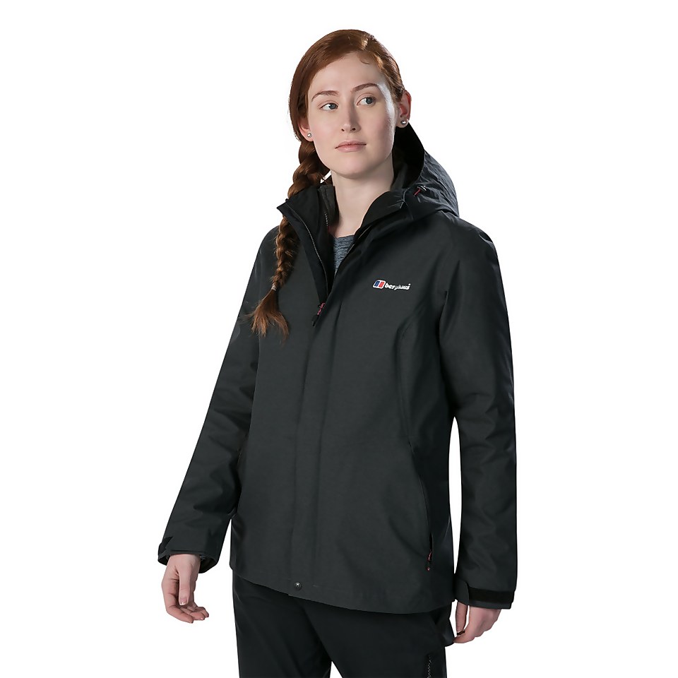 Women's Nalleru 3-in-1 Waterproof Jacket - Black