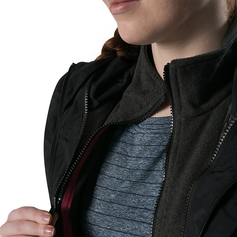 Women's Nalleru 3-in-1 Waterproof Jacket - Black