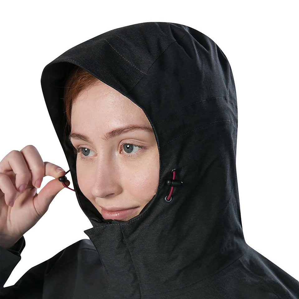 Women's Nalleru 3-in-1 Waterproof Jacket - Black