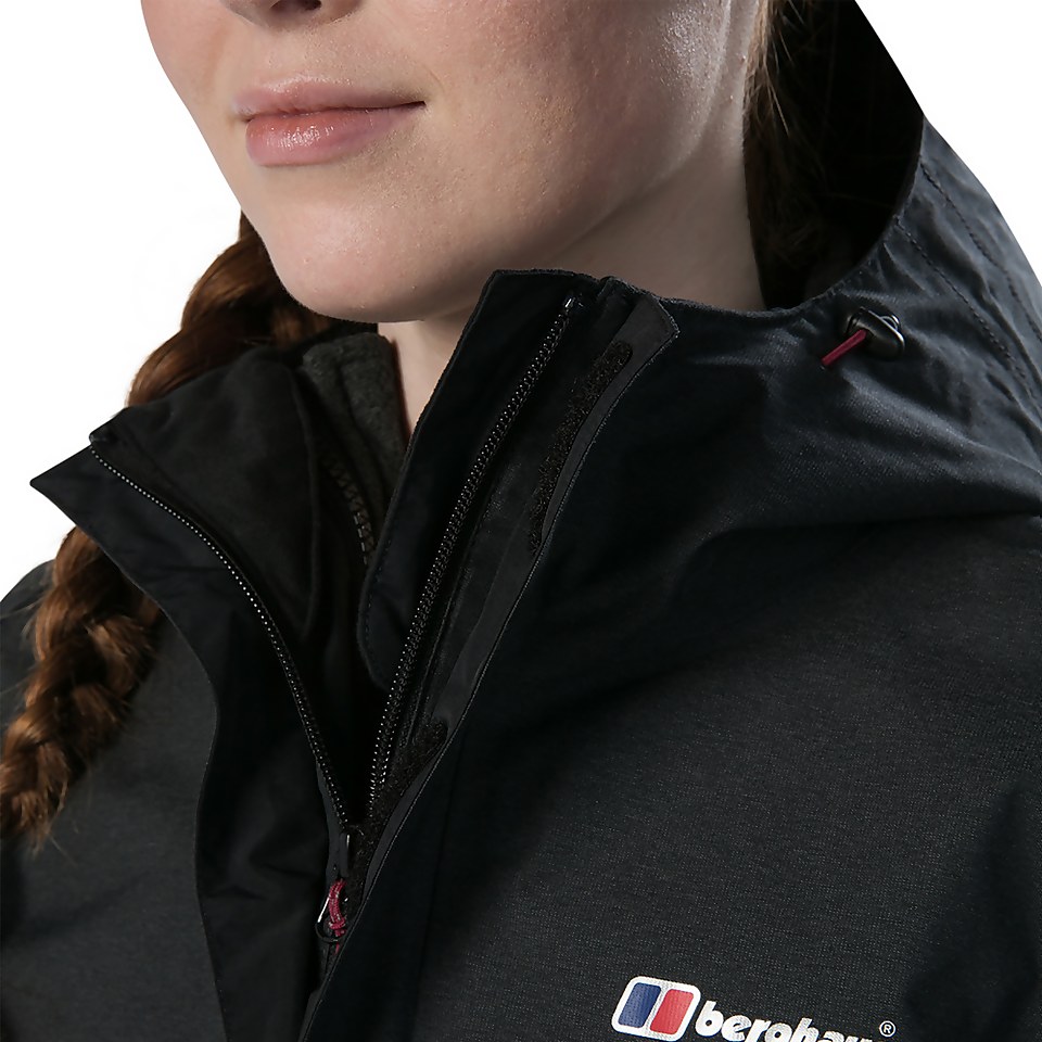Women's Nalleru 3-in-1 Waterproof Jacket - Black