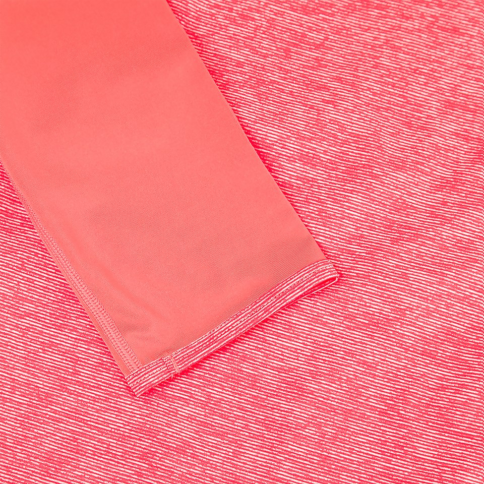 Women's Voyager Tech Tee Long Sleeve Crew - Red