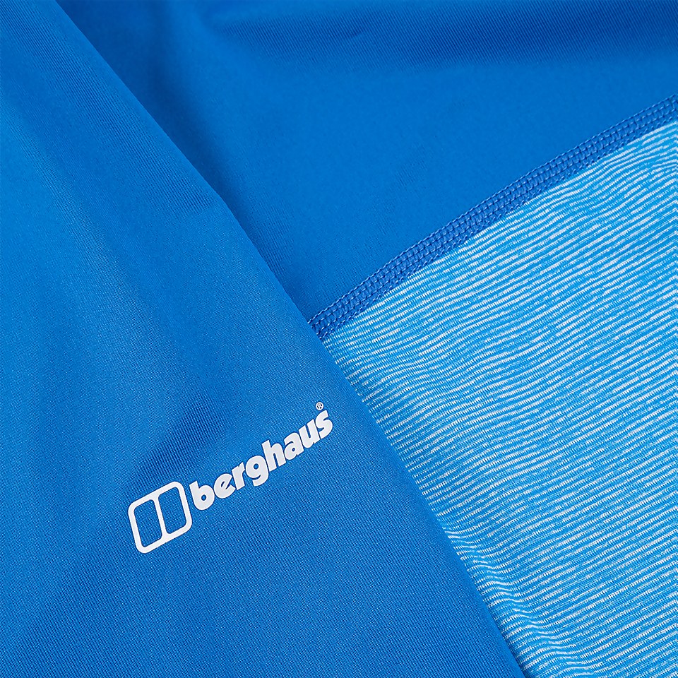 Women's Voyager Tech Tee Long Sleeve Crew - Blue