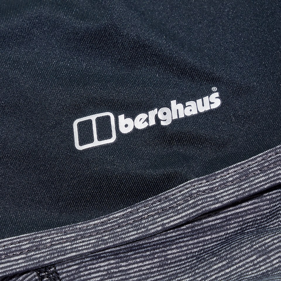 Women's Voyager Tech Tee Short Sleeve Crew - Dark Grey / Black